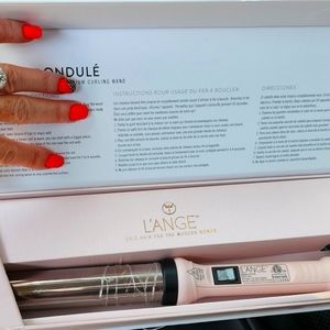 L'ANGE ONDUL'E 32 MM Titanium Curling Wand Blush Rose Color